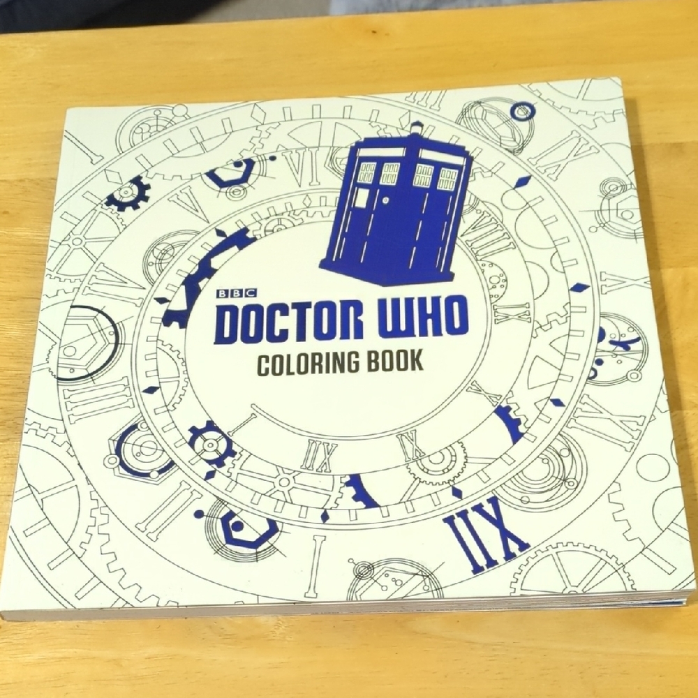Doctor Who Adult Coloring Book